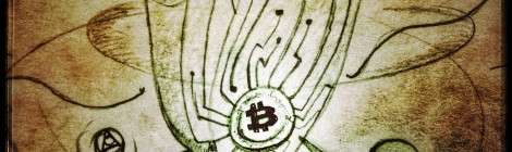 image of tree with Bitcoin at centre