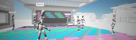 screenshot from Cryptovoxels